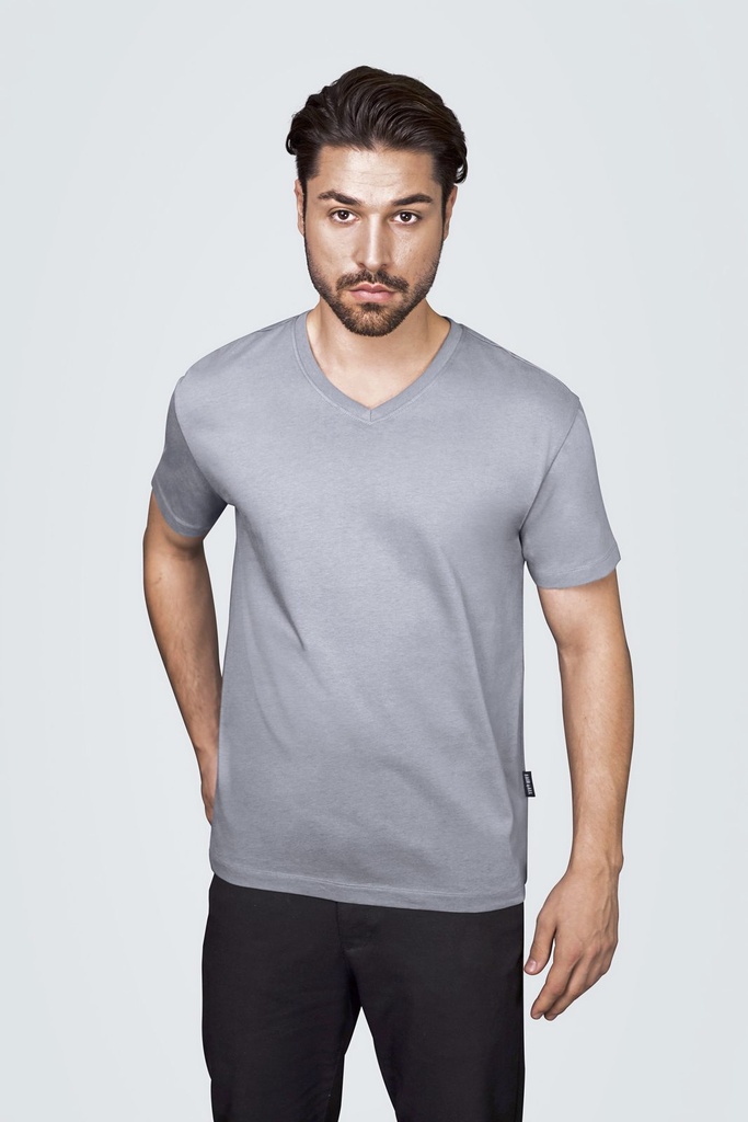 HRM Herren Luxury T-Shirt V-Ausschnitt – HRM102