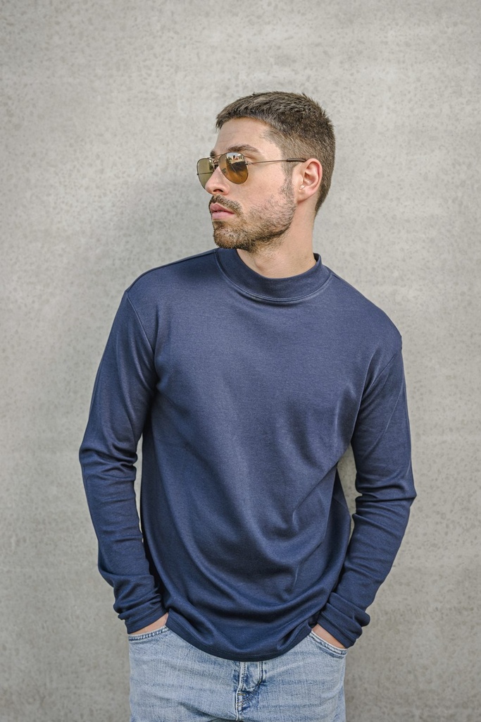 HRM Herren Premium Longsleeve Highneck – HRM106