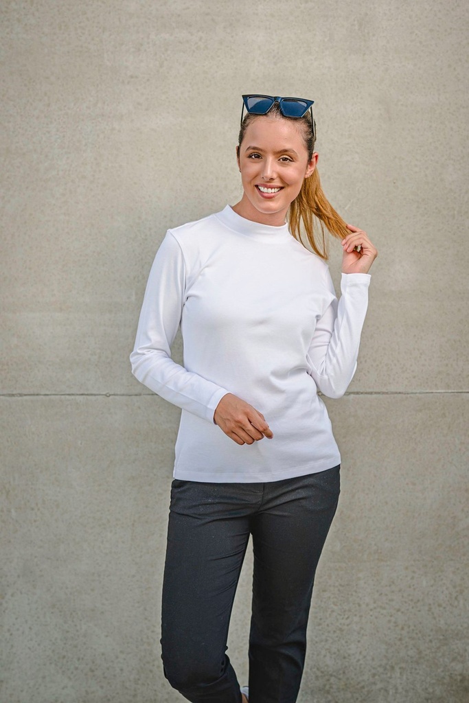 HRM Damen Premium Longsleeve Highneck – HRM206